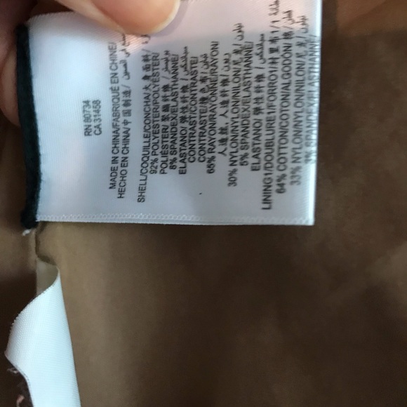 Bcbgmaxazria light brown suede S jacket - Picture 4 of 7